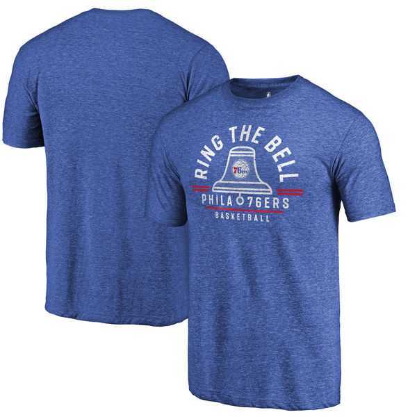 Philadelphia 76ers Fanatics Branded Royal Hometown Collection Ring the Bell Tri Blend T-Shirt,We sell and wholesale Philadelphia 76ers Fanatics Branded Royal Hometown Collection Ring the Bell Tri Blend T-Shirt on line form chian!